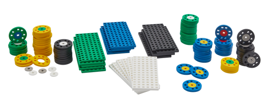 Plus-Plus GO! Wielen en Chassis platen