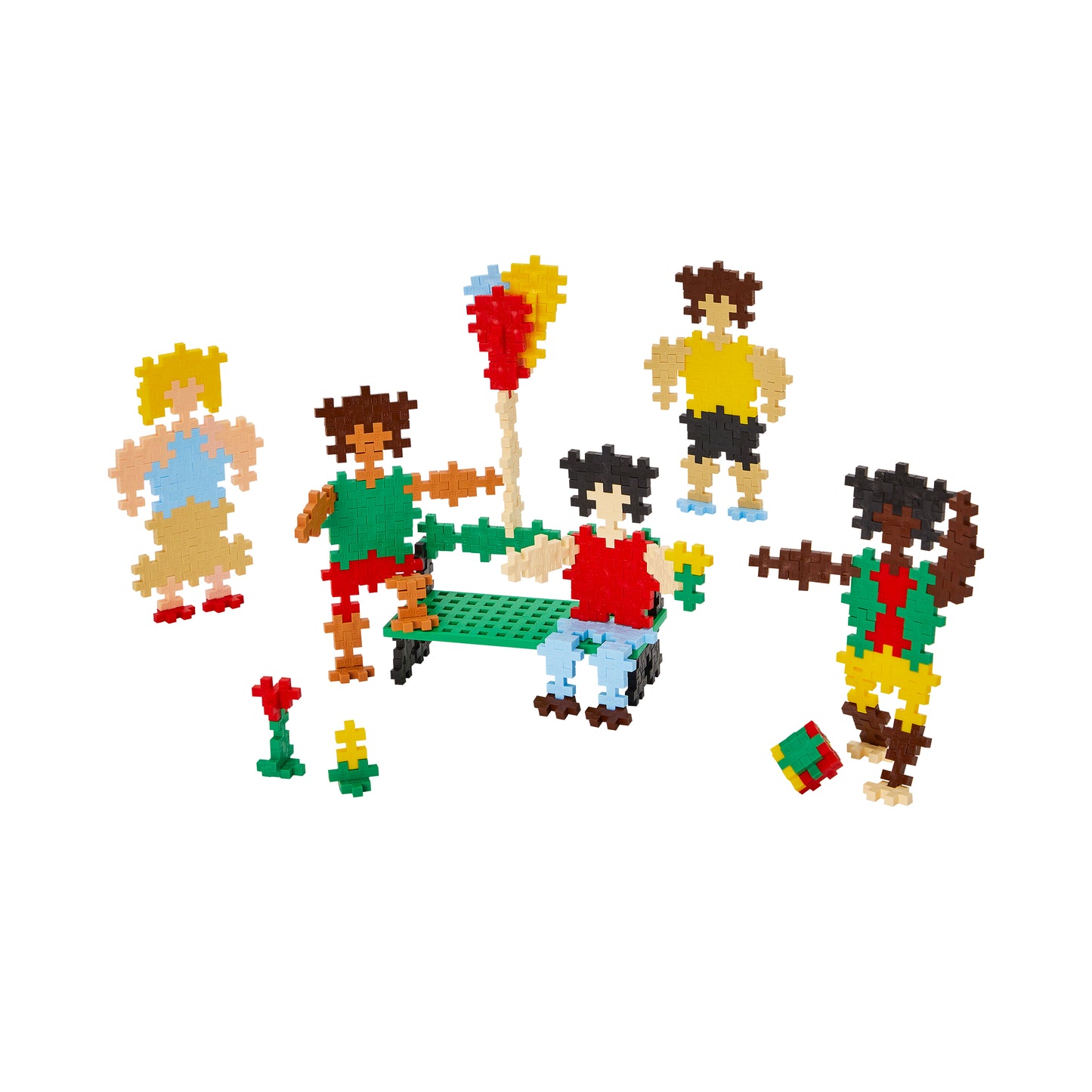 Plus-Plus People of the World