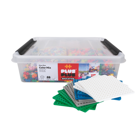 Plus-Plus 3600 Color Mix + 12 bouwplaten